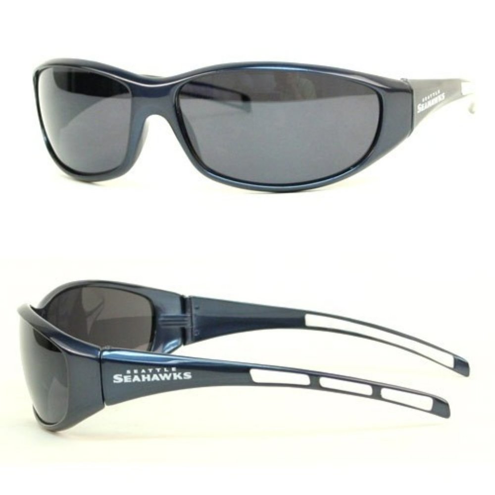 SEATTLE SEAHAWKS WRAP 3 DOTS SUNGLASSES UV400 PROTECTION